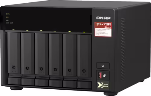 QNAP TS-673A NAS Torre Ethernet Antracita V1500B | TSH1277AXURPR732G | 4711103084670 imagen 3
