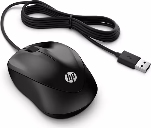 RATON HP 1000 OPTICO USB NEGRO 4QM14AA | 0192545918244 imagen 2