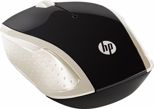 RATON INALAMBRICO HP 200 1000 PPP ALCANCE 10M DISEÍ?O AMBIDIESTRO DORADO 2HU83A | 2HU83AA | 0191628416431 imagen 2