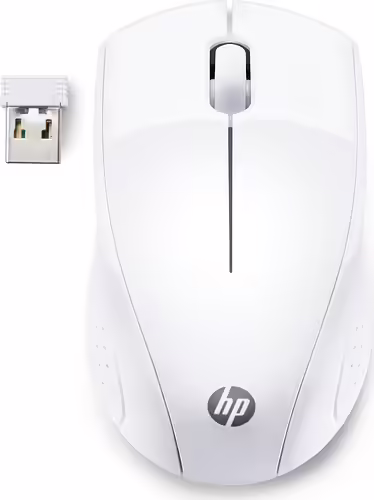 RATON INALAMBRICO HP 220 SNOW 2.4GHZ 1200PPP 3 BOTONES LED AZUL 1600DPI NANO REC | 7KX12AA | 0193905408634 imagen 2