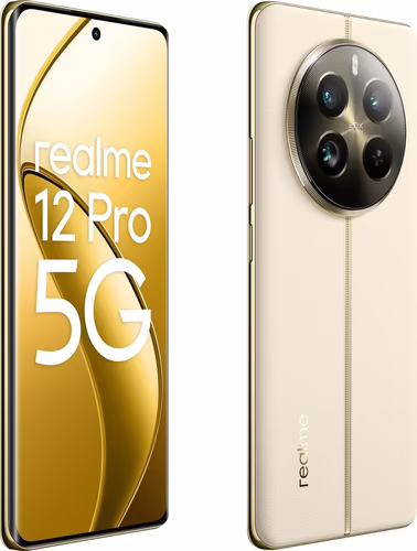 Realme 12 Pro 5G 12/256GB Beige Smartphone | 631011001102 | 6941764422506 imagen 5