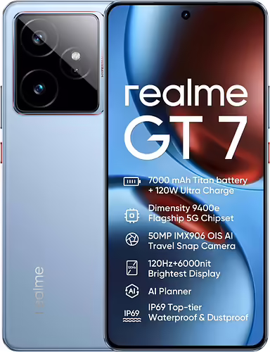 Realme GT 7 5G 12/512Gb Azul Smartphone | 6941764466890 imagen 9