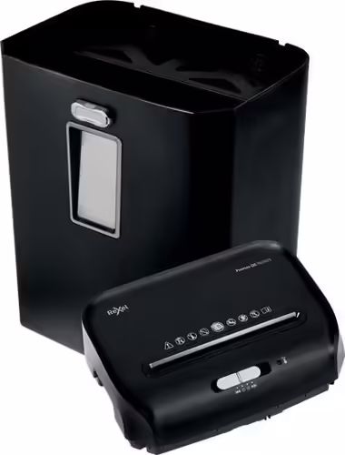 Rexel QS REX823 triturador de papel Corte cruzado 60 dB 22 cm Negro | 2104583EU | 5028252614795 imagen 2