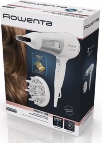 Rowenta Powerline CV5930 secador 2400 W Blanco | CV5930F0 | 3121040078112 imagen 2