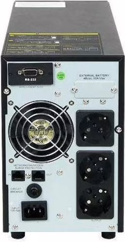 SAI PHASAK 2000VA ON-LINE 3XSCHUKO NEGRO PH 9220 | 5605922026913 imagen 3