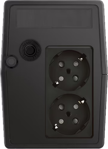 SAI PHASAK AVR 600VA UPS 2 SCHUKO NEGRO PH 9406 | 5605922010448 imagen 2