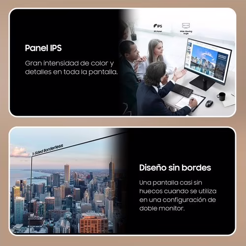 Samsung Monitor PC Profesional 27? Essential S3 S30GD FHD 100Hz | LS27D304GAUXEN | 8806095803043 imagen 2