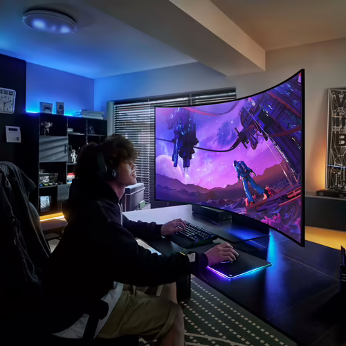 Samsung Odyssey ARK 139,7 cm (55``) 3840 x 2160 Pixeles 4K Ultra HD Negro | LS55BG970NUXEN | 8806094408072 imagen 4
