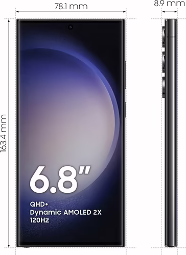 Samsung S23 Ultra 5G 8GB 256GB Negro Phantom (SM-S918) | 8806094733242 imagen 3