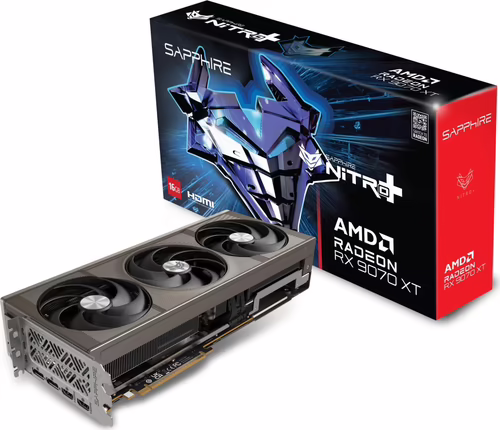 Sapphire NITRO+ Radeon RX 9070 XT AMD 16 GB GDDR6 | 11348-01-20G | 4895106295872 imagen 7