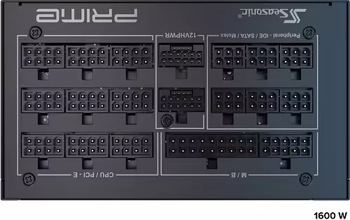 Seasonic ATX3-PRIME-PX-1600 unidad de fuente de alimentación 1600 W 20+4 pin AT | SSR-1600PD2 | 4711173878032 imagen 9