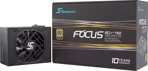 Seasonic FOCUS SGX-750 (2021) unidad de fuente de alimentación 750 W 20+4 pin A | FOCUS-SGX-750 | 4711173877110 imagen 6
