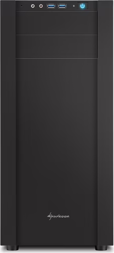 Sharkoon S25-V Caja torre midi tower negro | 4044951019298 imagen 2