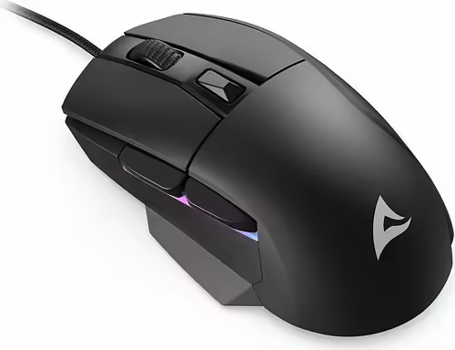 Sharkoon SGM35 ratón Universal mano derecha USB tipo A Óptico 6400 DPI | 4044951040216 imagen 2