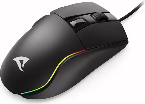 Sharkoon SGM35 ratón Universal mano derecha USB tipo A Óptico 6400 DPI | 4044951040216 imagen 3