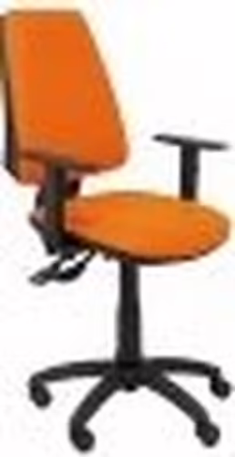 SILLA ELCHE SINCRO BRAZO REGULABLE SIMILPIEL NARANJA 14SSPNAB10 | 8435501003014 imagen 2