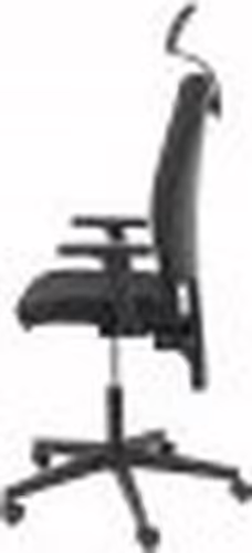 SILLA LEZUZA ARAN BRAZOS REGULABLES CABECERO NEGRO 322NECC | 8436563388576 imagen 2