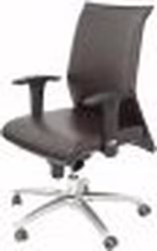 SILLON ALBACETE CONFIDENTE SIMILPIEL MARRON 207SSPMA | 8436549392368 imagen 2