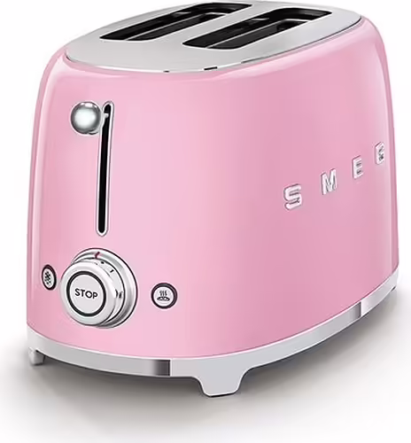 Smeg TSF01PKEU tostadora 6 2 rebanada(s) 950 W Rosa | 8017709189013 imagen 2
