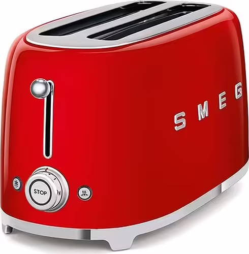 Smeg TSF02RDEU tostadora 6 4 rebanada(s) 1500 W Rojo | 8017709190750 imagen 2
