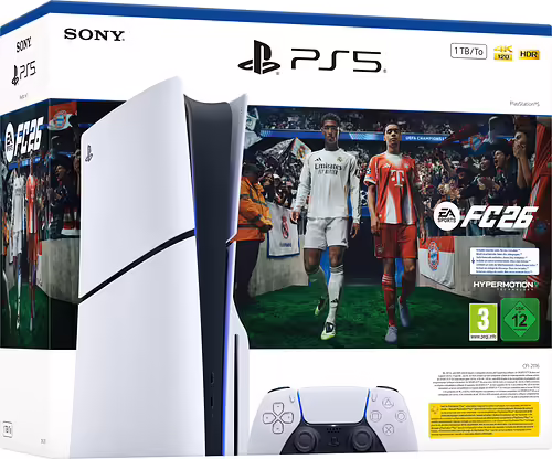 Sony Pack de consola PlayStation 5 1 TB y EA SPORTS FC 26 | 1000049862 | 0711719021780 imagen 3