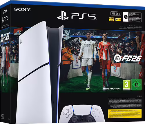 Sony Pack PlayStation 5 Edición Digital 825 GB con EA SPORTS FC 26 | 1000049874 | 0711719021872 imagen 3