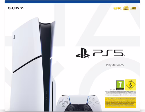 Sony Playstation 5 (model group â?? slim) 1 TB Wifi Negro, Blanco | 9577171 | 0711719577171 imagen 7