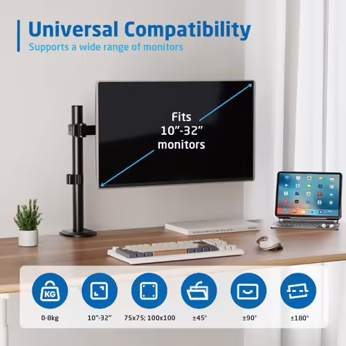 SOPORTE MONITOR EWENT MESA 1 MONITOR 13-34 EW1510 | 8054392610295 imagen 2