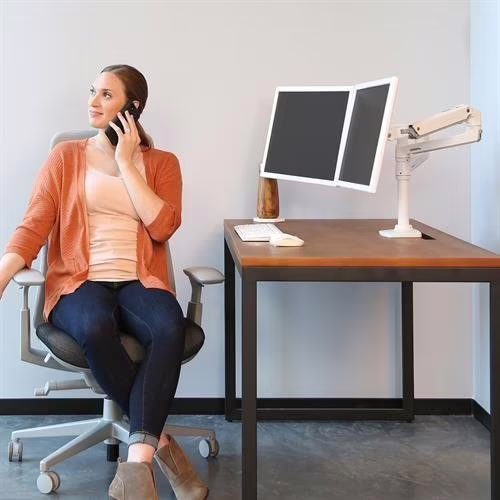 Soporte para monitor Ergotron LX Series 24P Blanco | 45-492-216 | 0698833058413 imagen 4
