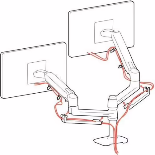 Soporte para monitor Ergotron LX Series 24P Blanco | 45-492-216 | 0698833058413 imagen 5