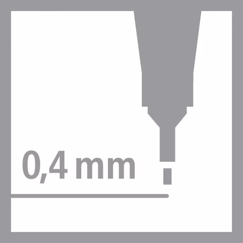 STABILO POINT 88 ROTULADOR PUNTA FINA 0.4MM NEGRO 88/46 | 4006381105316 imagen 8