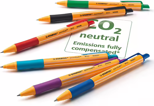 STABILO pointball Azul Bolígrafo de punta retráctil con pulsador 1 pieza(s) | 4006381436960 imagen 4