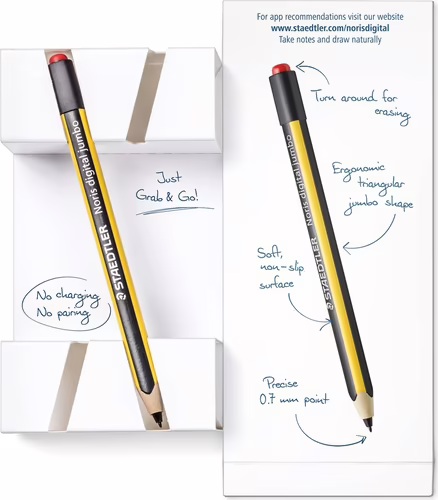 Staedtler 180J 22-1 lapiz digital negro amarillo | 4007817073933 imagen 3