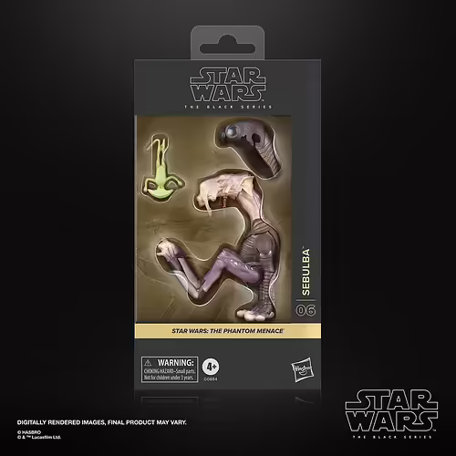 Star Wars The Black Series Sebulba | 5010996298058 imagen 6