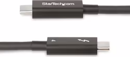 StarTech.com A40G2MB-TB4-CABLE cable Thunderbolt 2 m 40 Gbit/s Negro | 0065030895859 imagen 3