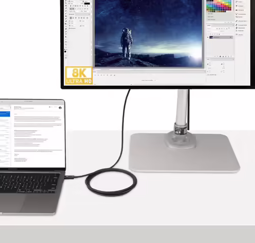 StarTech.com A40G2MB-TB4-CABLE cable Thunderbolt 2 m 40 Gbit/s Negro | 0065030895859 imagen 7