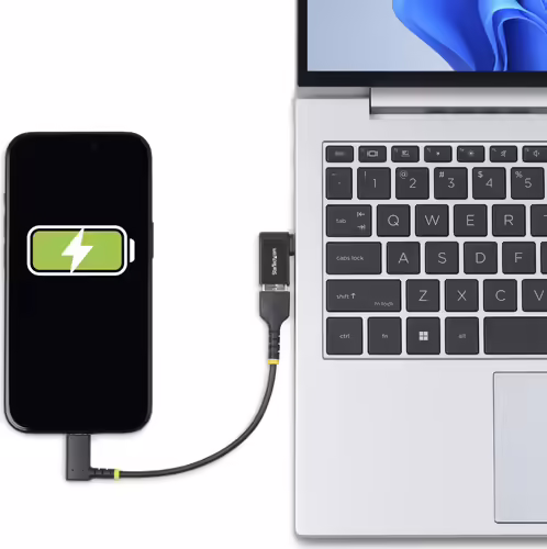 StarTech.com Adaptador Acodado USB-C a USB-A - USB Tipo C - Conversor Compacto U | USB31CAADGCPRA | 65030911542 imagen 6