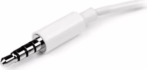 StarTech.com Adaptador de Auriculares con Micrófono Mini Jack 3,5mm Macho 4 pin | MUYHSMFFADW | 0065030849999 imagen 4