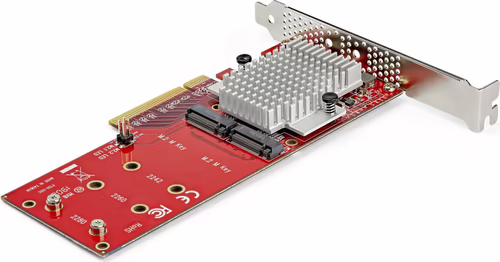 StarTech.com Adaptador PCI Express x8 para Dos SSD M.2 - PCI-E 3.0 | PEX8M2E2 | 0065030886390 imagen 2