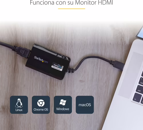 StarTech.com adaptador usb 3.0 a Hdmi hd certificado negro USB32HDPRO | 0065030857505 imagen 8