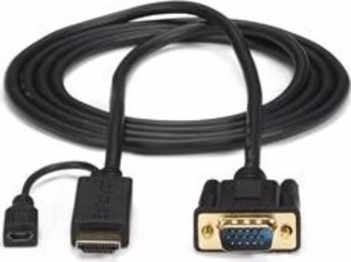StarTech.com Cable de 1,9m Conversor Activo HDMI a VGA - Adaptador 1920x1200 108 | HD2VGAMM6 | 0065030859622 imagen 2