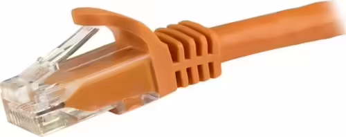 StarTech.com Cable de 1m Naranja de Red Gigabit Cat6 Ethernet RJ45 sin Enganche | N6PATC1MOR | 0065030860475 imagen 2