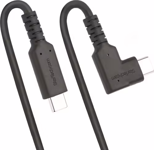 StarTech.com Cable de 50cm USB-C Resistente Acodado a la Derecha - USB 3.2 Gen 2 | RUSB31CC50CMBR | 0065030898218 imagen 5