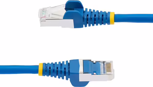 StarTech.com Cable de 5m de Red Ethernet CAT6a - Azul - Low Smoke Zero Halogen ( | NLBL-5M-CAT6A-PATCH | 0065030896160 imagen 3