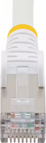 StarTech.com Cable de 7m de Red Ethernet CAT6a - Blanco - Low Smoke Zero Halogen | NLWH-7M-CAT6A-PATCH | 0065030898126 imagen 4