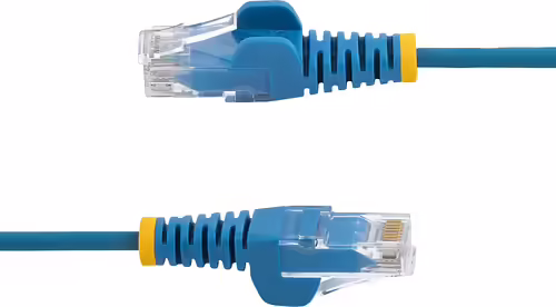 StarTech.com Cable de red Cat6 UTP Delgado con Conectores RJ45 sin Enganches - 3 | N6PAT300CMBLS | 0065030882811 imagen 3