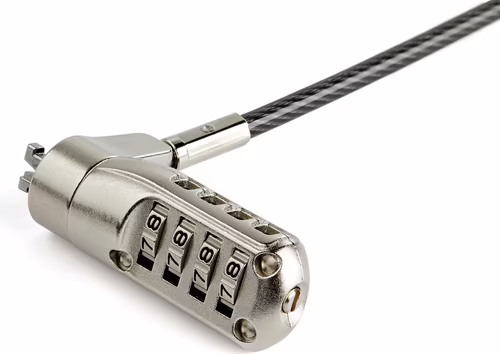 StarTech.com Cable de seguridad para portatil con candado con combinacion para r | LTLOCKNANO | 0065030887861 imagen 2