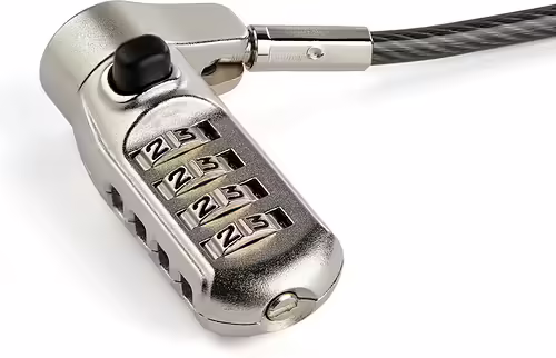 StarTech.com Cable de seguridad universal 3 en 1 para portatiles con candado de | LTULOCK4D | 0065030882897 imagen 3