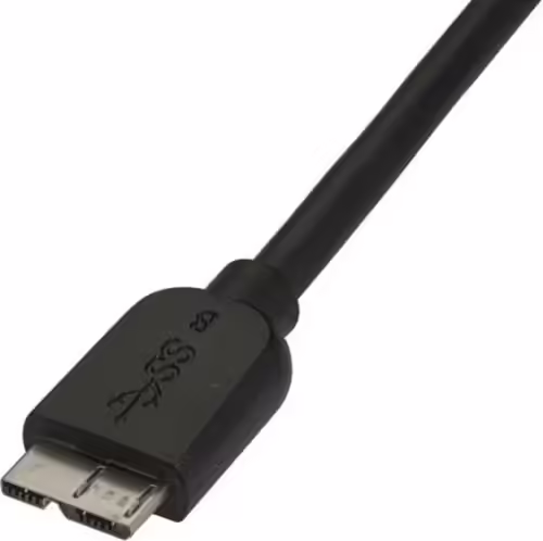 StarTech.com Cable USB 3.0 delgado de 0.5m USB A macho a Micro USB B macho negro | USB3AUB50CMS | 0065030856355 imagen 2
