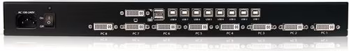 StarTech.com Conmutador Switch KVM 8 Puertos de Vͭdeo DVI USB 2.0 USB B - 1U Ra | SV831DVIU | 0065030842303 imagen 3